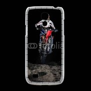 Coque Samsung Galaxy S4mini Moto cross la nuit 15