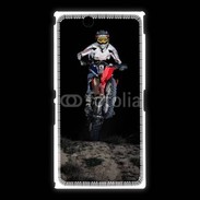 Coque Sony Xpéria Z Ultra Moto cross la nuit 15