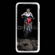 Coque iPhone 5C Moto cross la nuit 15