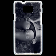 Coque Samsung Galaxy S2 Belle fesse en noir et blanc 15