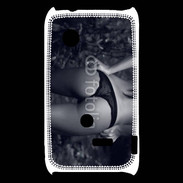 Coque Sony Xperia Typo Belle fesse en noir et blanc 15