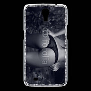 Coque Samsung Galaxy Mega Belle fesse en noir et blanc 15