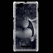 Coque Sony Xperia M Belle fesse en noir et blanc 15