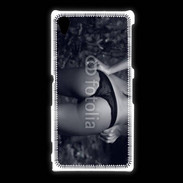 Coque Sony Xpéria Z1 Belle fesse en noir et blanc 15