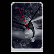 Pendule de bureau Belle fesse en noir et blanc 15