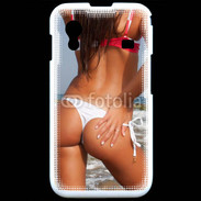 Coque Samsung ACE S5830 Femme de rêve à la plage
