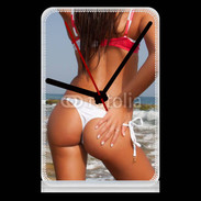 Pendule de bureau Femme de rêve à la plage