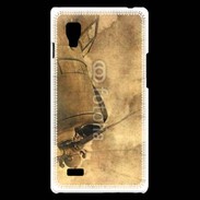 Coque LG Optimus L9 Vintage aviation 52
