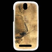 Coque HTC One SV Vintage aviation 52