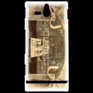 Coque Sony Xperia U Vintage aviation 54