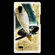 Coque LG Optimus L9 Vintage aviation 55