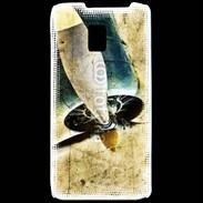 Coque LG P990 Vintage aviation 55