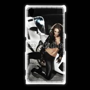 Coque Sony Xpéria Z1 Voiture et charme 31