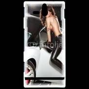 Coque Sony Xperia U Voiture et charme 32