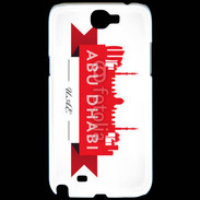 Coque Samsung Galaxy Note 2 Bienvenue à Abu Dhabi 2