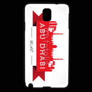 Coque Samsung Galaxy Note 3 Bienvenue à Abu Dhabi 2