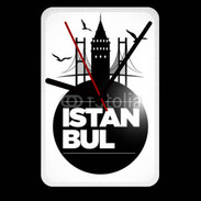 Grande pendule murale Bienvenue à Istanbul