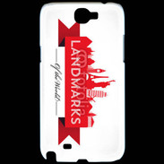 Coque Samsung Galaxy Note 2 Landmarks 1