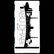 Coque Sony Xperia U Bienvenue à Abu Dhabi 3
