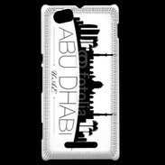 Coque Sony Xperia M Bienvenue à Abu Dhabi 3