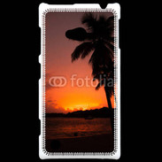 Coque Nokia Lumia 720 Cocotier au soleil couchant