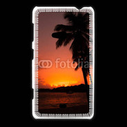 Coque Nokia Lumia 625 Cocotier au soleil couchant