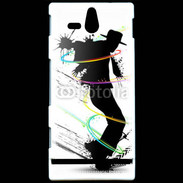 Coque Sony Xperia U Grungy dancer 50