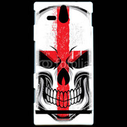 Coque Sony Xperia U Tête de mort Anglaise 75