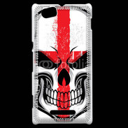 Coque Sony Xperia M Tête de mort Anglaise 75
