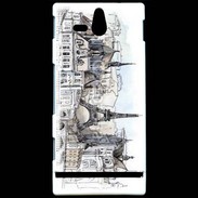 Coque Sony Xperia U Vintage France 75