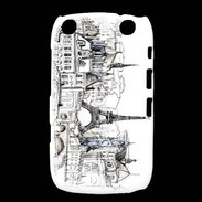 Coque Blackberry Curve 9320 La France rurale vintage