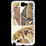 Coque Samsung Galaxy Note 2 Passion du vélo sur piste 25