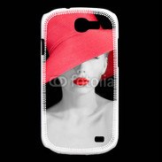 Coque Samsung Galaxy Express Femme élégante en noire et rouge 10