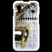 Coque Samsung ACE S5830 Saxophone et partitions 15