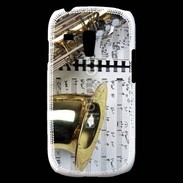 Coque Samsung Galaxy S3 Mini Saxophone et partitions 15