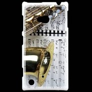 Coque Nokia Lumia 720 Saxophone et partitions 15