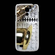 Coque Samsung Galaxy S4mini Saxophone et partitions 15