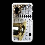 Coque LG L5 2 Saxophone et partitions 15