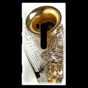 Coque Nokia Lumia 920 Saxophone et partitions 16