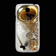 Coque Samsung Galaxy S4mini Saxophone et partitions 16