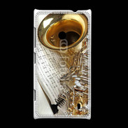 Coque Nokia Lumia 520 Saxophone et partitions 16