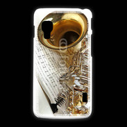 Coque LG L5 2 Saxophone et partitions 16