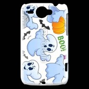 Coque HTC Wildfire G8 j'aime les fantômes 15