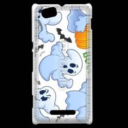 Coque Sony Xperia M j'aime les fantômes 15