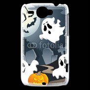 Coque HTC Wildfire G8 j'aime les fantômes 16