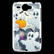 Coque HTC Wildfire G8 j'aime les fantômes 17