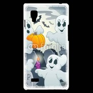 Coque LG Optimus L9 j'aime les fantômes 17