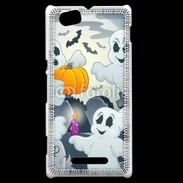 Coque Sony Xperia M j'aime les fantômes 17