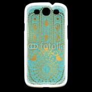 Coque Samsung Galaxy S3 Islam turquoise 25