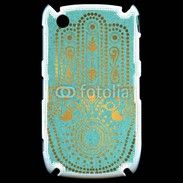 Coque Blackberry 8520 Islam turquoise 25